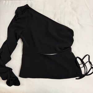 Zara Elegant Black Top